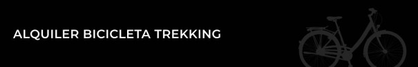 Alquiler bicicleta Trekking